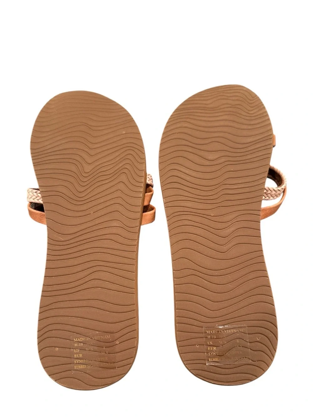 Reef Women’s Bliss Moon Toe Ring Slide Sandals Boho Beach Sz 8 LIKE NEW
